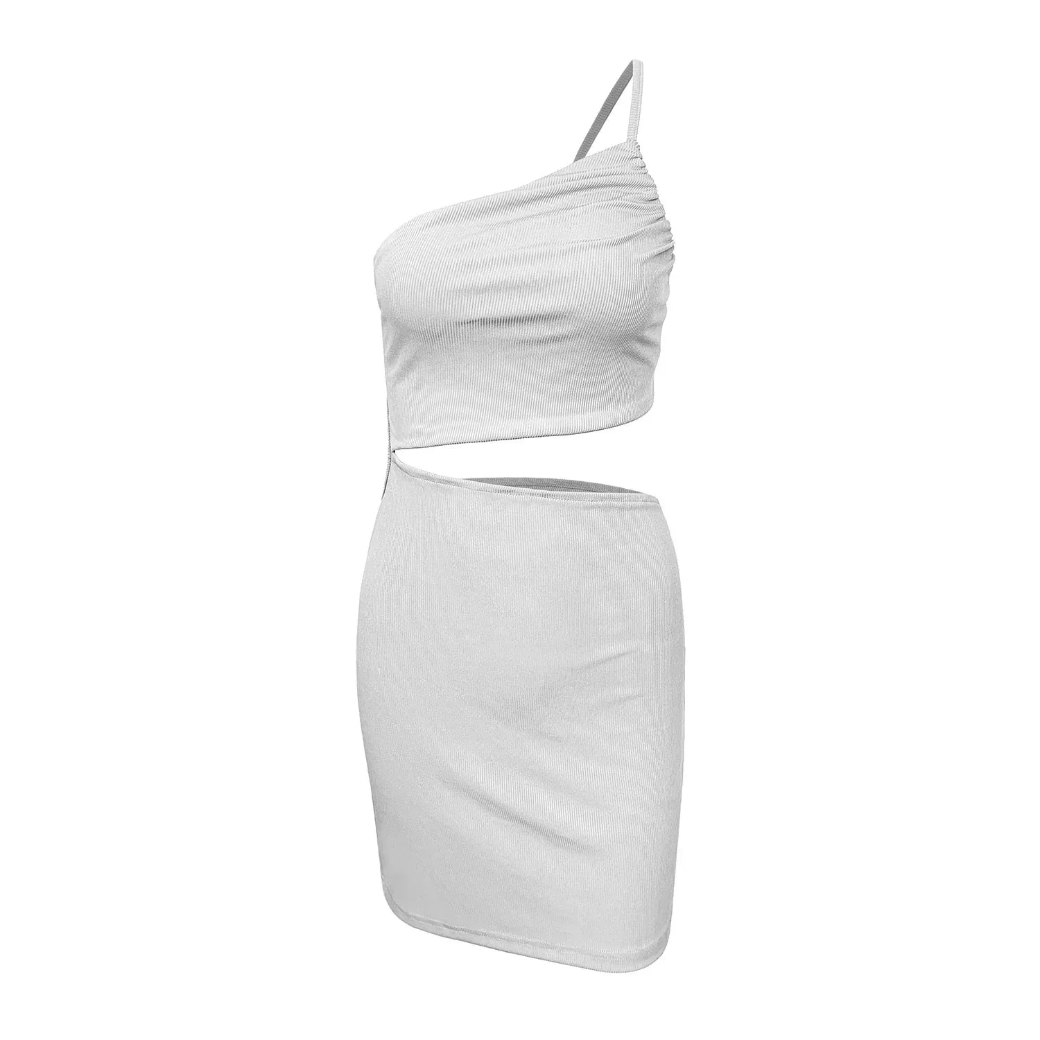 Design Sense Niche Shoulder Drawstring Dress Women - DanaFashionstore