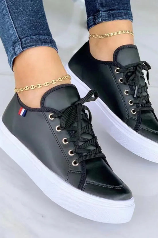 European And American New Round Toe Platform Casual Shoes - DanaFashionstore
