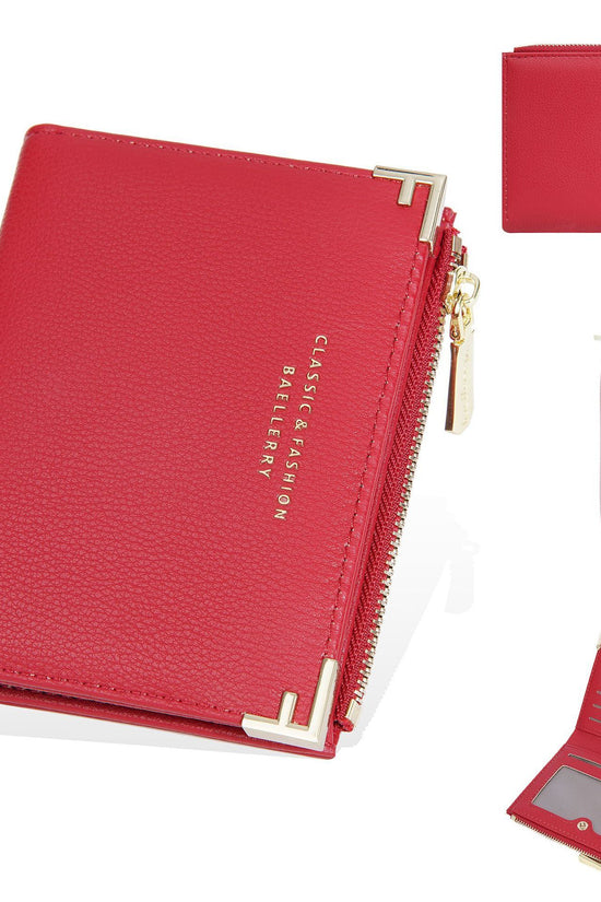 Women's Wallet Short Multiple Card Slots Zipper Bag Coin Purse - Dana Fashion