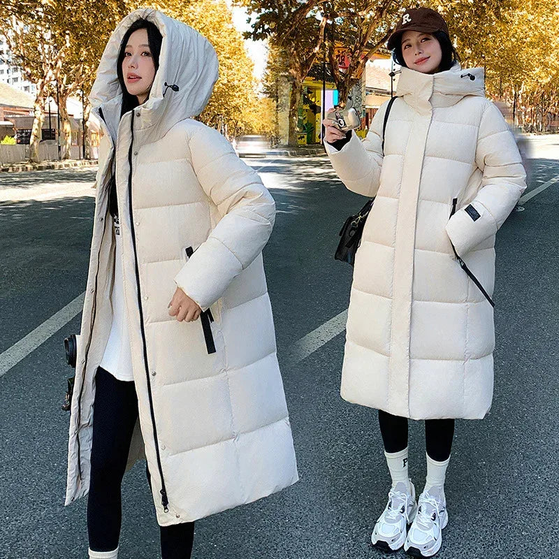 Cold-Proof Cotton-Padded Jacket 2026 - Korean Thick Fashion Coat - DanaFashionstore