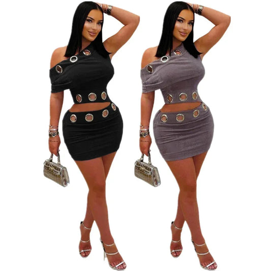 Women's Top And Pencil Skirt Two-piece Set - DanaFashionstore