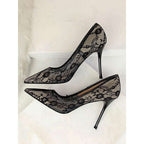 Cross-dressing Performance Runway Ultra-thin Stiletto Heels