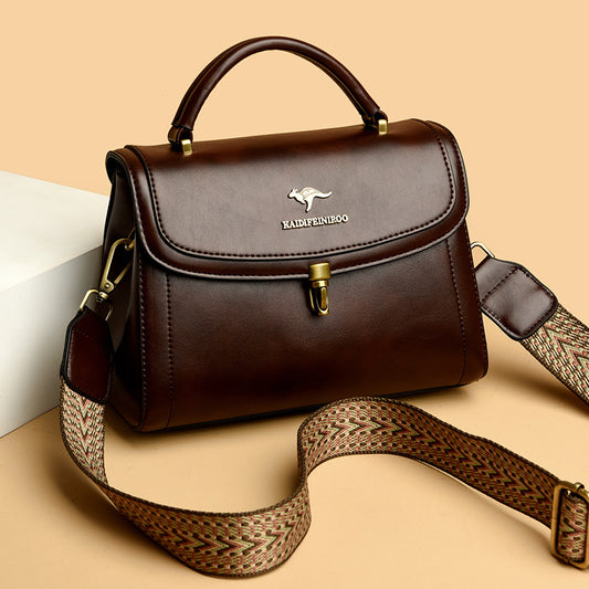 Fashionable Women's Textured Crossbody Handbag - Dana Fashion