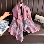 Elegant All-match Embroidered Summer Sunscreen Scarf - DanaFashionstore