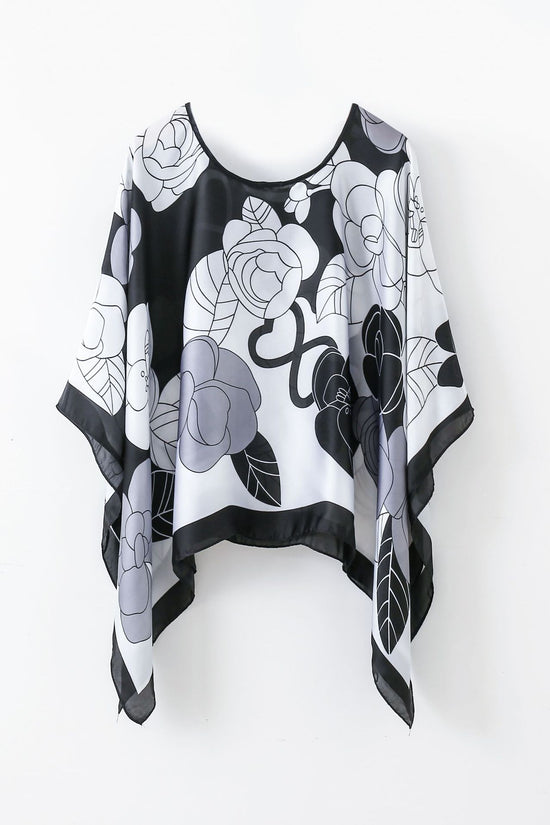 Pullover Shawl Outerwear Cover-up Multifunctional Scarf