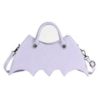 Halloween Spider Web Shape Shoulder Bags Personality Batgirl Tide Pu Handbags Fashoin Messenger Crossbody Bag - DanaFashionstore