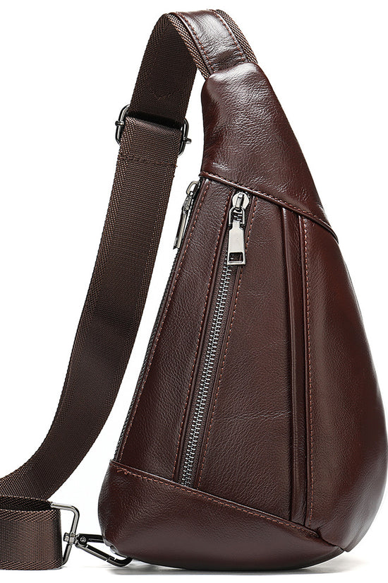 Shoulder Bag Leather Chest Bag Shoulder Messenger