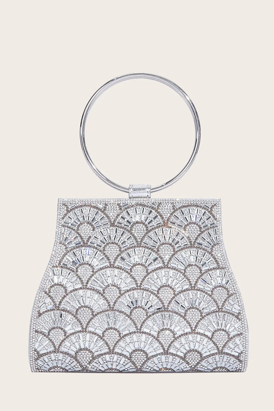 Dinner Bag Inlaid With Diamond PU European And American Chain - DanaFashionstore