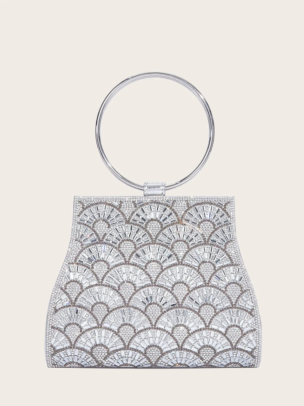 Dinner Bag Inlaid With Diamond PU European And American Chain - DanaFashionstore