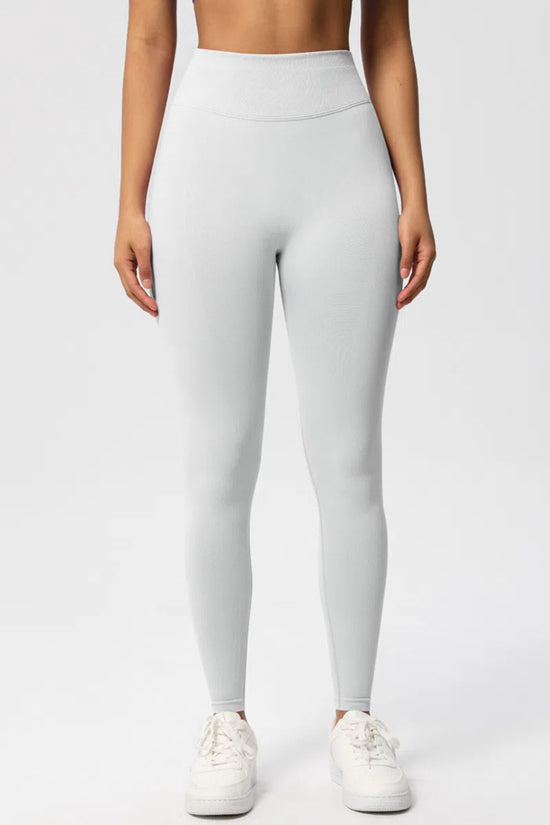 Sexy High Elastic Women's Solid Tights High Waist Workout Yoga Leggings, Scrunch Butt Lifting Elastic Pants, Tummy Control Butt Lifting Workout Yoga Athletic Pants - Dana Fashion