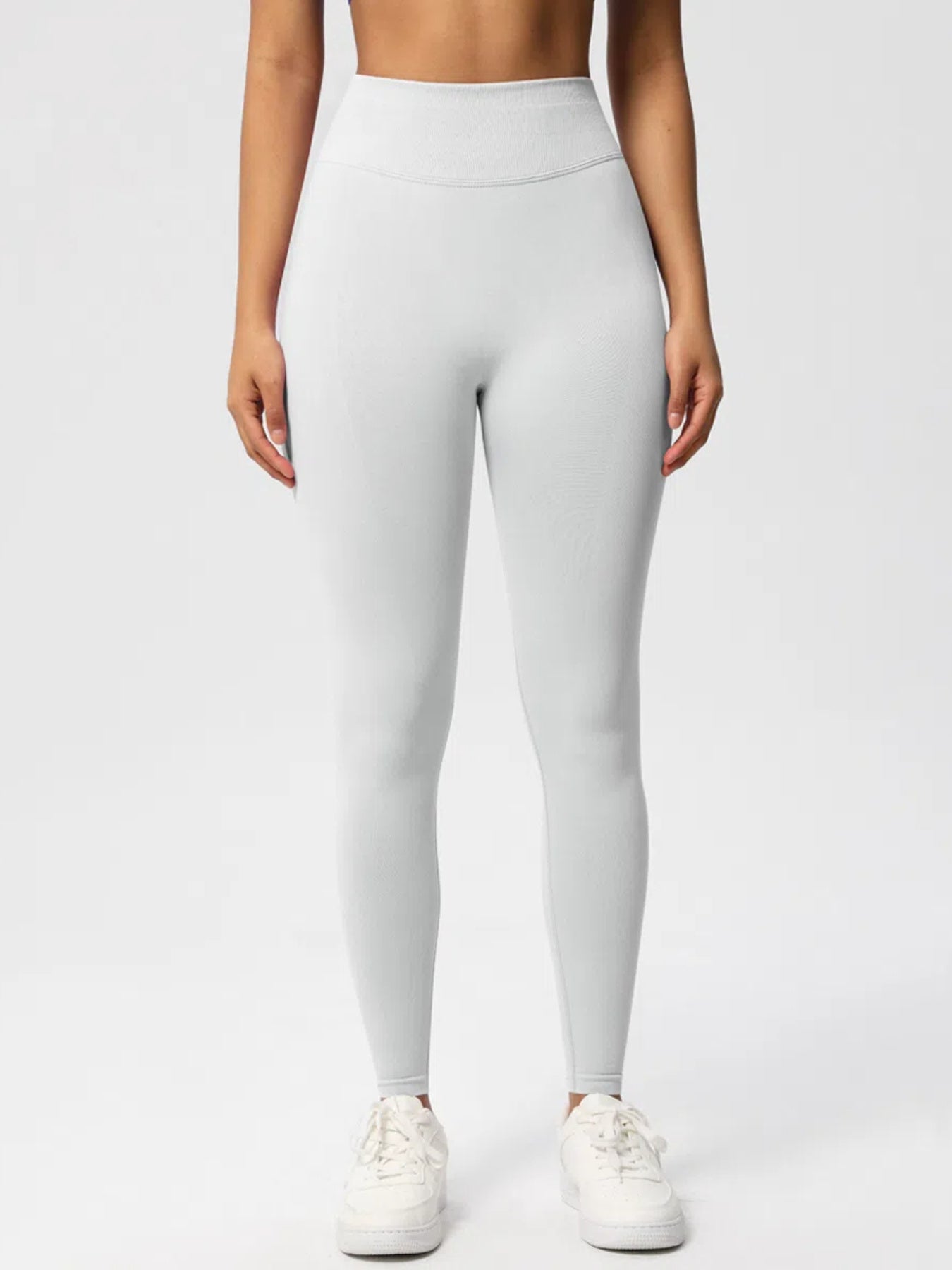 Sexy High Elastic Women's Solid Tights High Waist Workout Yoga Leggings, Scrunch Butt Lifting Elastic Pants, Tummy Control Butt Lifting Workout Yoga Athletic Pants - Dana Fashion