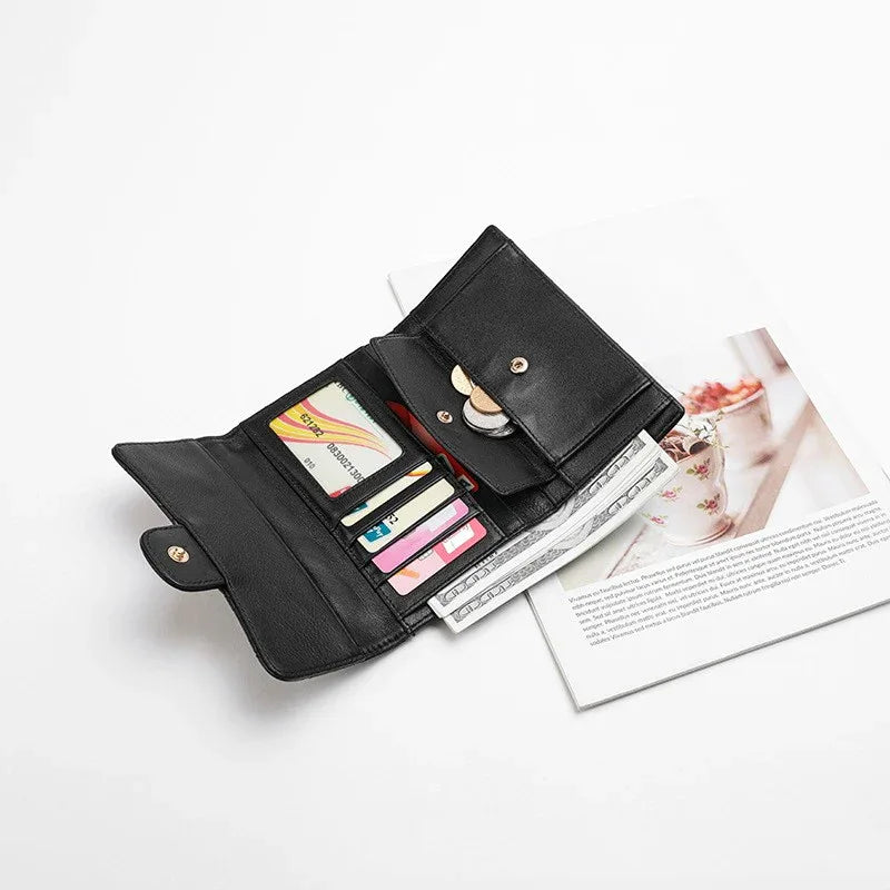 Full Sheepskin Women's Wallet Fashion - DanaFashionstore