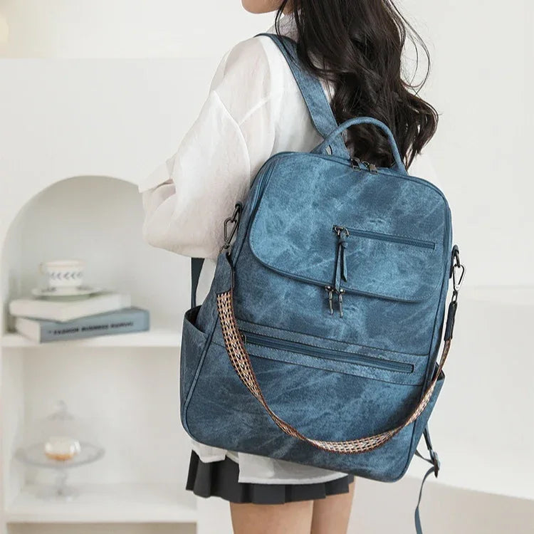 Retro College Students' Backpack Trendy High Sense Bag - DanaFashionstore