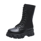 Velvet Mid-tube Microfiber Round Head Artificial Wool Adult Women's Boots - DanaFashionstore