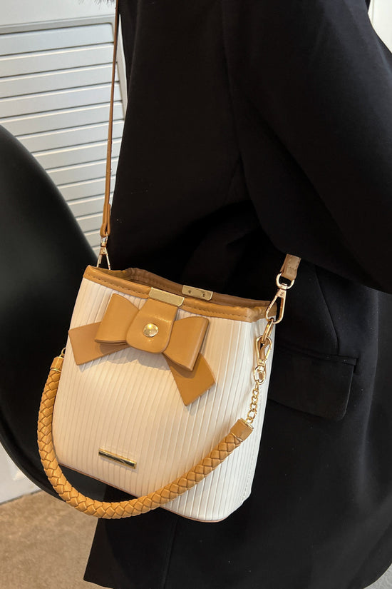 New Special-interest Design Bowknot Color Matching Shoulder Messenger Bag - Dana Fashion