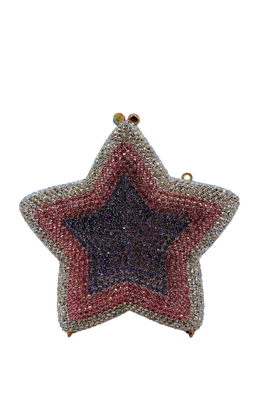 Little Star Studded Diamond Dinner Full Diamond Handbag Dana Fashion