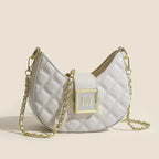 High-end New Fashion Rhombus Single Shoulder Underarm All-match Niche Texture Chain Messenger Bag - DanaFashionstore