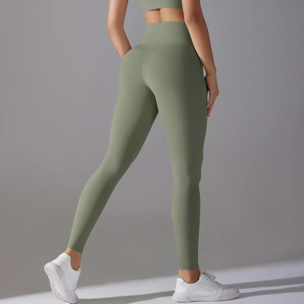 Internet Celebrity High Waist Hip Lift Nude Feel Hot Pants Yoga Pants Women - DanaFashionstore