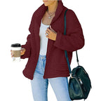 Fashionable Plush Warm Jacket Women - DanaFashionstore