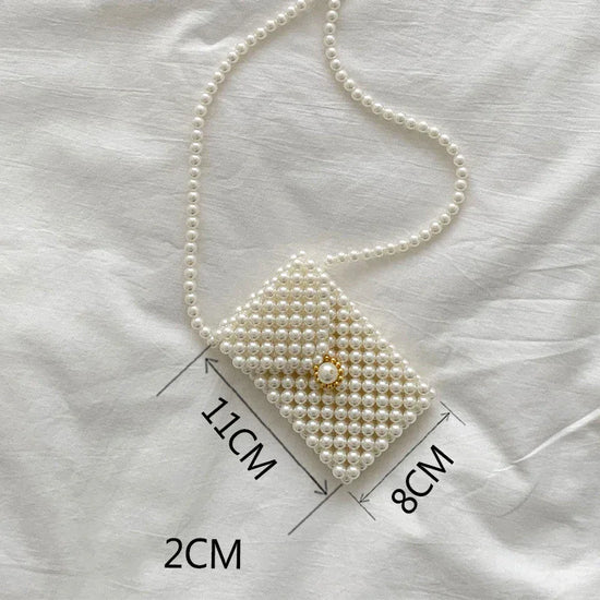 Pearl Bag Female Messenger Bag Wild Mini Retro Western Style Pearl - DanaFashionstore