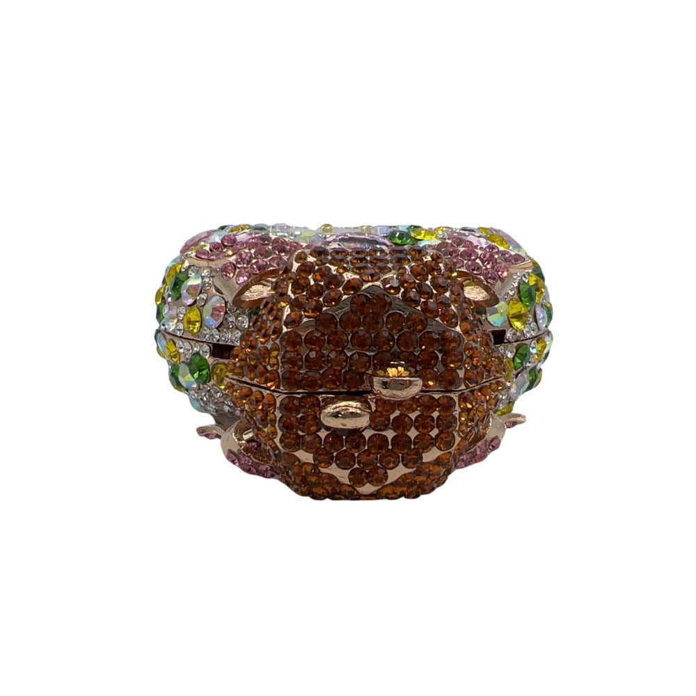 Women's Fashion Banquet Full Diamond Clutch - Dana Fashion