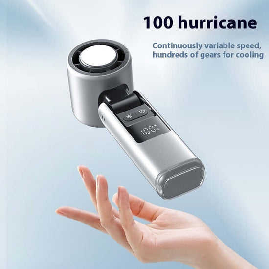 Turbos Chilled Ice Sensation Cold Fan Super Mini Turbos Speed Fan USB Powered Digital Display For Outdoor Camping Travel $55.99 Dana Fashion Color: Black Without Refrigeration Size: 63x57x176mm Beauty Tools Summary: Extremely Strong, Yet Natural Wind: Thi