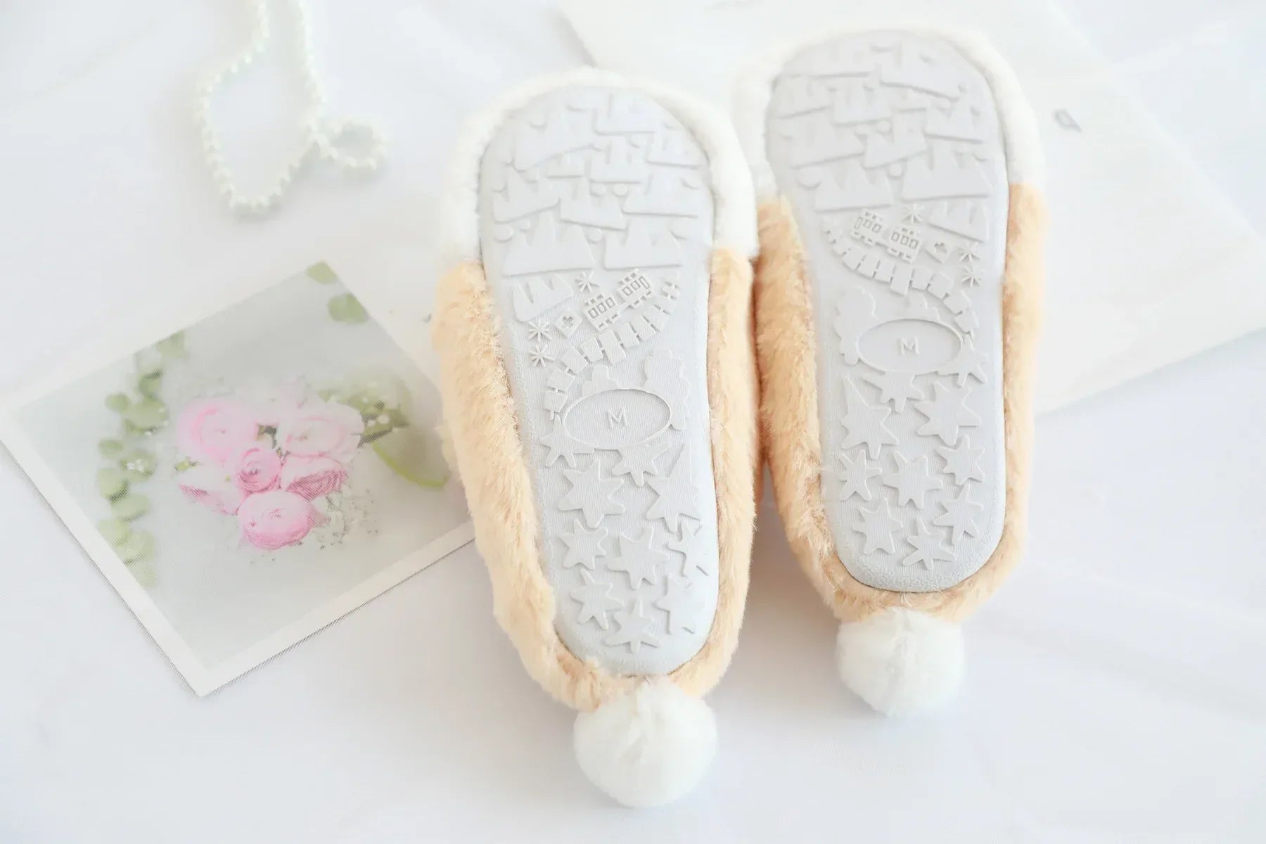 Love Elk Plush Home Warm Slippers - DanaFashionstore