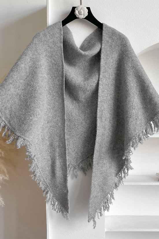 Autumn And Winter Solid Color All-match Warm Scarf