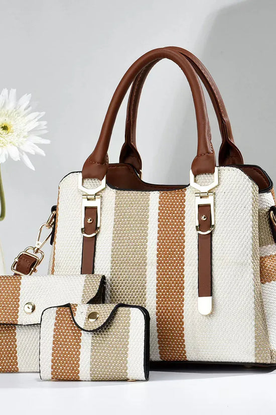 Crossbody Large Capacity New Son And Mother Canvas Contrast Color Handbags - DanaFashionstore