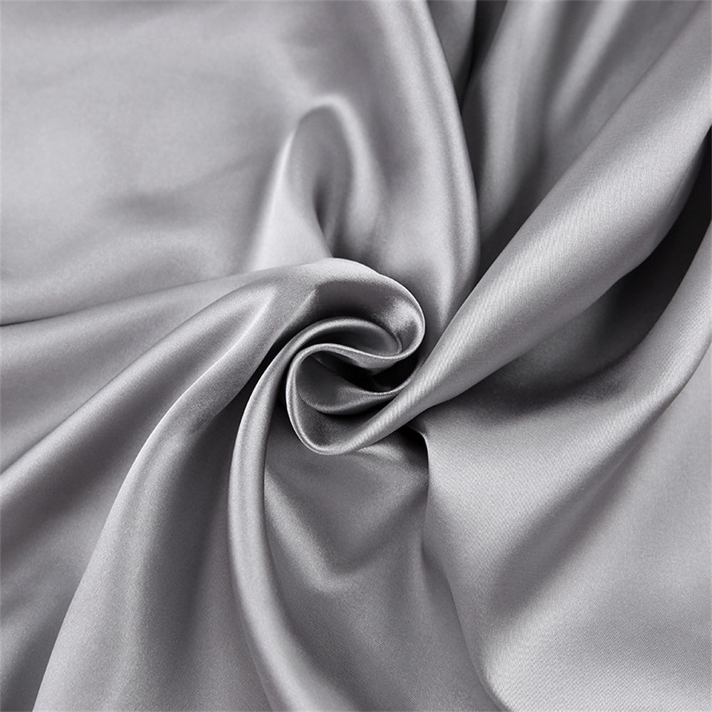 Pajamas Loose Silk Short Nightgown Casual Silk Texture - Dana Fashion