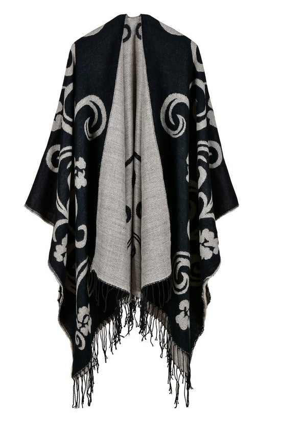 Autumn And Winter Scarf Versatile Lattice Ladies Travel Shawl