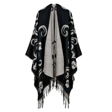 Tai Chi Floral Black
