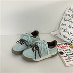 Sports And Leisure Korean Style Versatile Platform Student Sneakers - DanaFashionstore