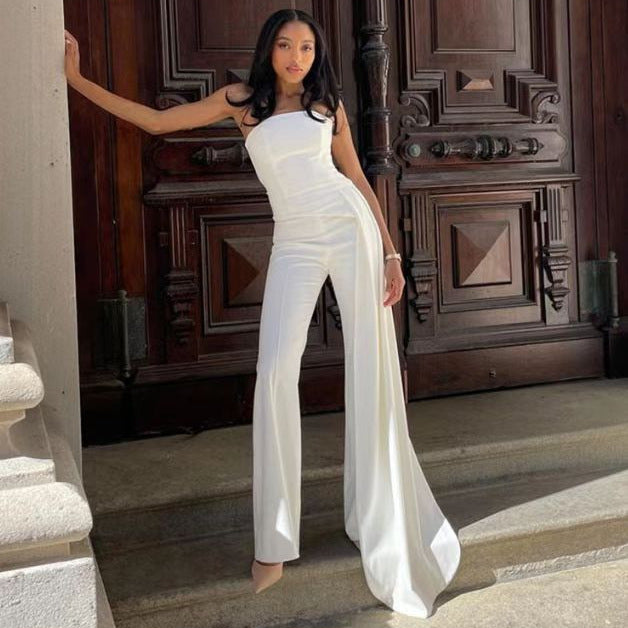 New Fashion Waist-controlled Straight Jumpsuit