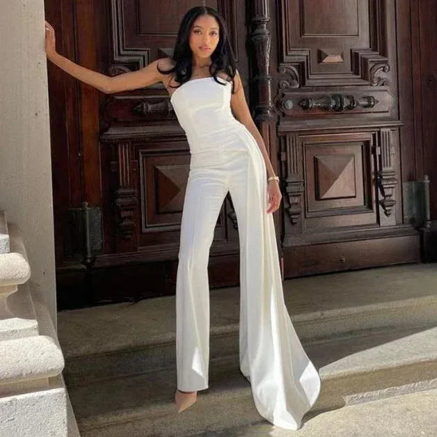 Fashion Waist-Controlled Straight Jumpsuit 2026 - Tailored Jumpsuit - DanaFashionstore