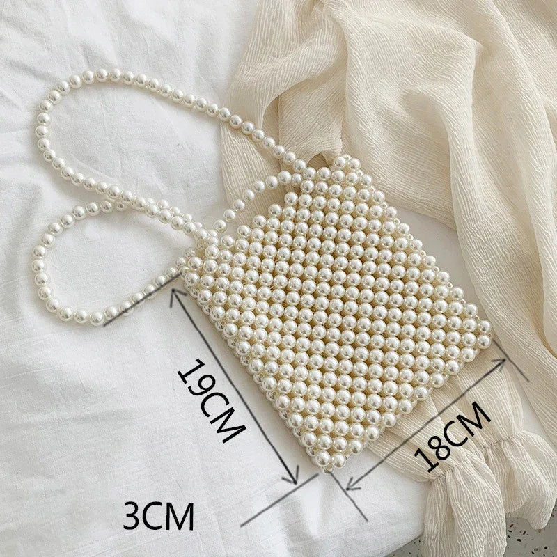 Pearl Bag Female Messenger Bag Wild Mini Retro Western Style Pearl - DanaFashionstore