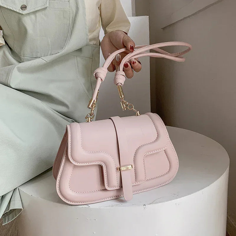 New Fashion One-shoulder Drawstring Casual Simple Messenger Underarm Bag - DanaFashionstore