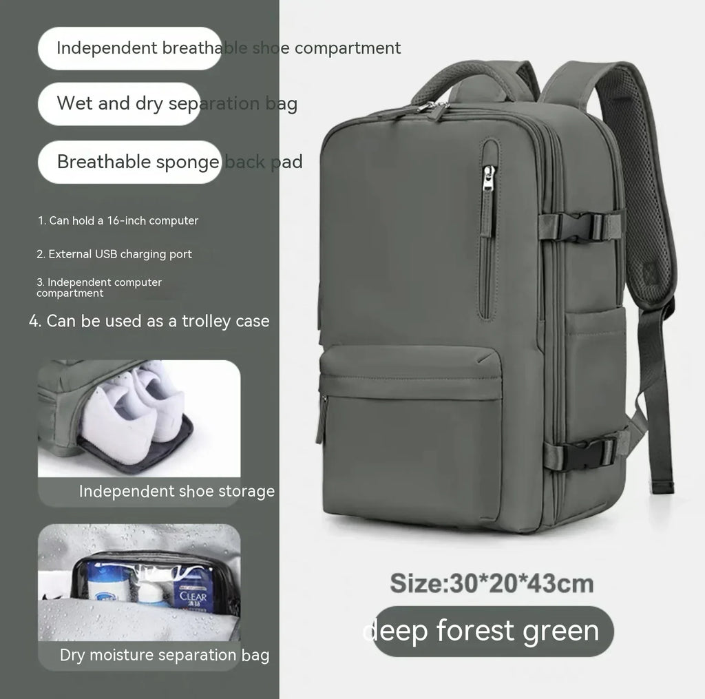 Large Capacity Multifunctional Travel Waterproof Mummy Backpack - DanaFashionstore