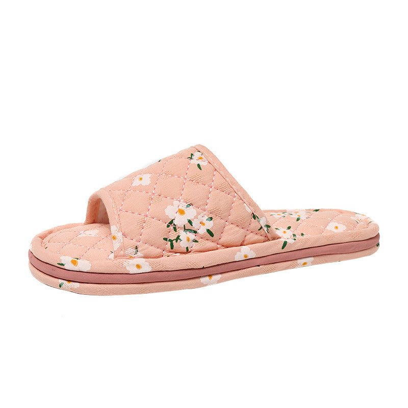 Fabric Slippers Korean Style Three-layer Thickened $25.10 Dana Fashion Color: Three Layers Fresh Green Size: Free Size Women's clothing Product information: Color: three layers thick bottom pink, three layers thick bottom cute pink, three layers thick bot