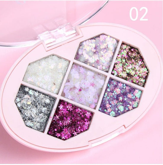 Face Jewels Eyeshadow Shimmer Pigment Body Face Eye Glitter Sequin Gel Cream Eye Shiny Skin Face Festival Cosmetic Glitter $19.00 Dana Fashion Color: B makeup Overview: 100% brand new and high-quality products. Small and light, easy to carry. Specificatio