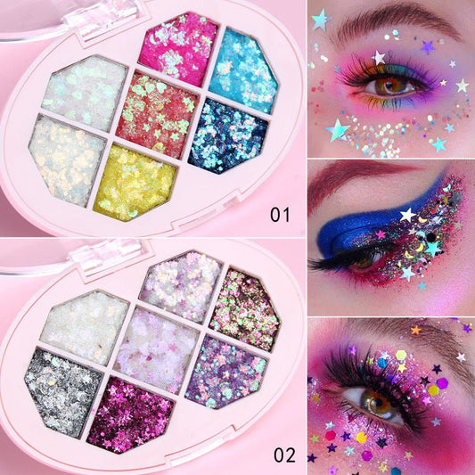 Face Jewels Eyeshadow Shimmer Pigment Body Face Eye Glitter Sequin Gel Cream Eye Shiny Skin Face Festival Cosmetic Glitter $19.00 Dana Fashion Color: A makeup Overview: 100% brand new and high-quality products. Small and light, easy to carry. Specificatio