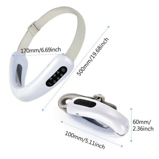 face-lifting instrument and Neck Massager $220.00 Dana Fashion Color: Pink Beauty Tools Overview: Through the low cycle pulse technology, 3-5cm deep under the skin, open the pain points and meridians, reduce the cervical pain. Specification: Power mode: U