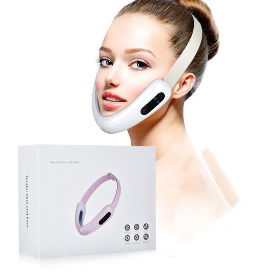 face-lifting instrument and Neck Massager $220.00 Dana Fashion Color: Pink Beauty Tools Overview: Through the low cycle pulse technology, 3-5cm deep under the skin, open the pain points and meridians, reduce the cervical pain. Specification: Power mode: U