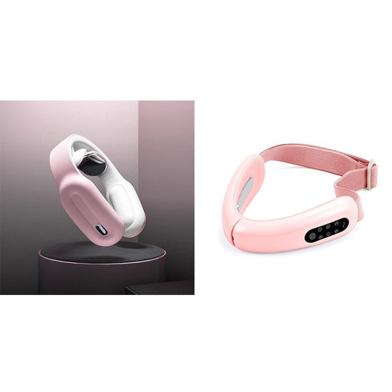 face-lifting instrument and Neck Massager $220.00 Dana Fashion Color: Pink Beauty Tools Overview: Through the low cycle pulse technology, 3-5cm deep under the skin, open the pain points and meridians, reduce the cervical pain. Specification: Power mode: U
