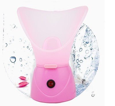 Face steaming machine for sprayer $51.28 Dana Fashion Color: Pink Size: EU Beauty Tools Name: ion hot steamer Rated voltage: 220V - 50Hz Rated power: 120W Capacity: 55ml Steam temperature: about 40 degrees at 15cm from the fog port Power cord length: Abou