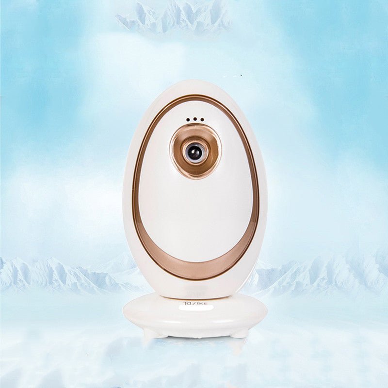 Facial cold spray steam beauty instrument $177.60 Dana Fashion Color: White Beauty Tools Name: Tanico Negative Ion Spray Replenisher Battery type: No. 7 dry battery *3/USB external power supply Water tank capacity: 30ML Spray distance: 20~30CM Spray volum