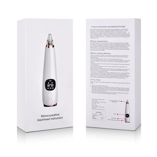 Facial instrument cleanser $43.36 Dana Fashion Color: White Beauty Tools Input voltage: 5V Input current: < 1A Bare weight: 124g Battery capacity: 850MAH Battery type: lithium battery Product suction: 53KPA Charge time: about 200 minutes Usage time: about