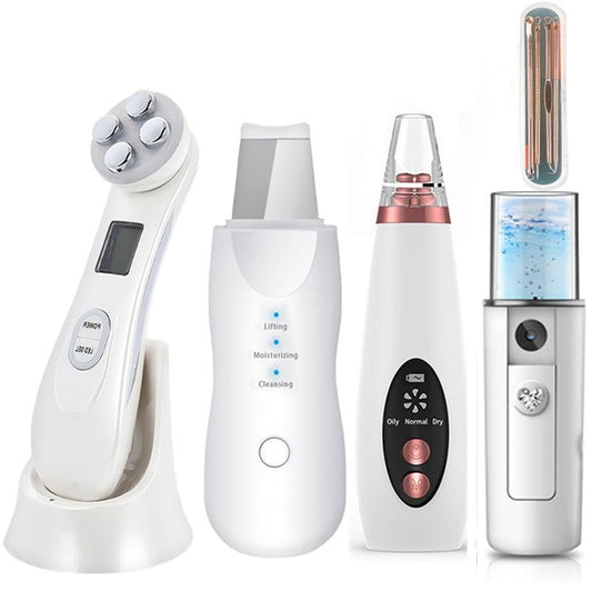 Facial LED Color Light Beauty Instrument $39.99 Dana Fashion Color: A Electrical outlet: USB Beauty Tools Product information: A: Material: ABS Input: 100V-240V Output: DC5V500mA Battery capacity: 750mAh Power: Max 10W Charging time: 3.5 hours Use time: 1