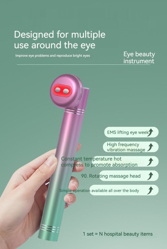 Facial Lifting And Tightening Eye Beauty Instrument $35.99 Dana Fashion Color: Gradually Varied Pink Beauty Tools Product information: Applicable scenario: family Gear: 1 gear Function: color light Style: Vibration Color classification: Magic wand eye bea