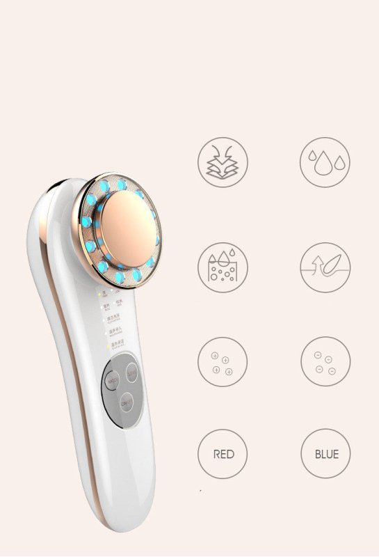 Facial Massager Skin Care Tools 7 In 1 Face Lifting Machine Galvanic Facial Machine Face Tightening Machine For Skin High Frequency Facial Machine $37.99 Dana Fashion Color: Platinum Specifications: English manual Beauty Tools Overviews: 【Face Clean】 When